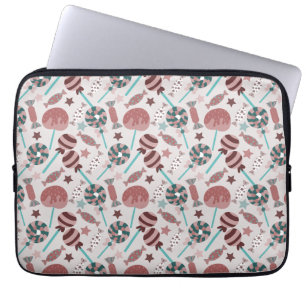 Candy pattern Lollies pattern lollipop 29 Laptop Sleeve