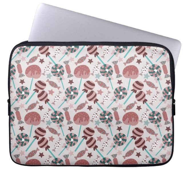 Candy pattern | Lollies pattern | lollipop 29 Laptop Sleeve (Front)