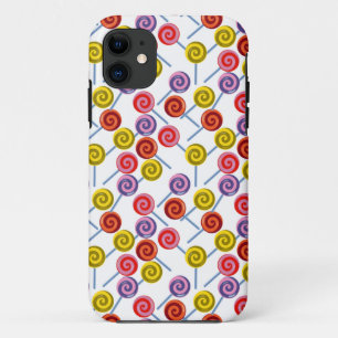 Candy pattern Lollies pattern lollipop 2 iPhone 11 Case