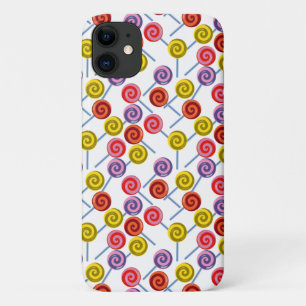 Candy pattern Lollies pattern lollipop 2 iPhone 11 Case