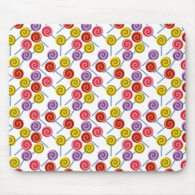 Candy pattern | Lollies pattern | lollipop 2 Mouse Mat (Front)