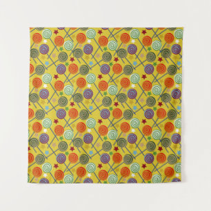 Candy pattern Lollies pattern lollipop 30 Tapestry