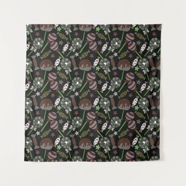 Candy pattern | Lollies pattern | lollipop 31 Tapestry (Front)