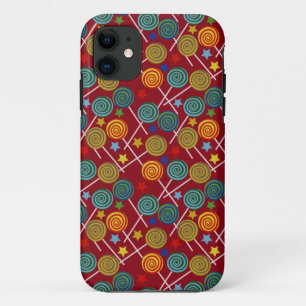 Candy pattern Lollies pattern lollipop 32 iPhone 11 Case