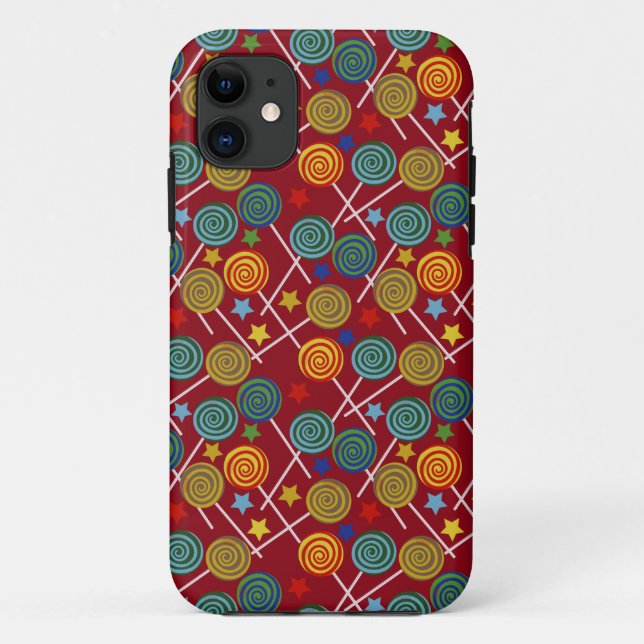 Candy pattern | Lollies pattern | lollipop 32 Case-Mate iPhone Case (Back)