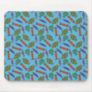 Candy pattern Lollies pattern lollipop 36 Mouse Mat