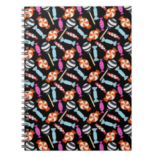 Candy pattern Lollies pattern lollipop 37 Notebook
