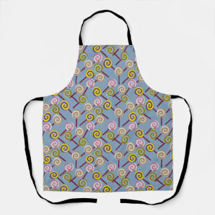 Candy pattern Lollies pattern lollipop 3 Apron