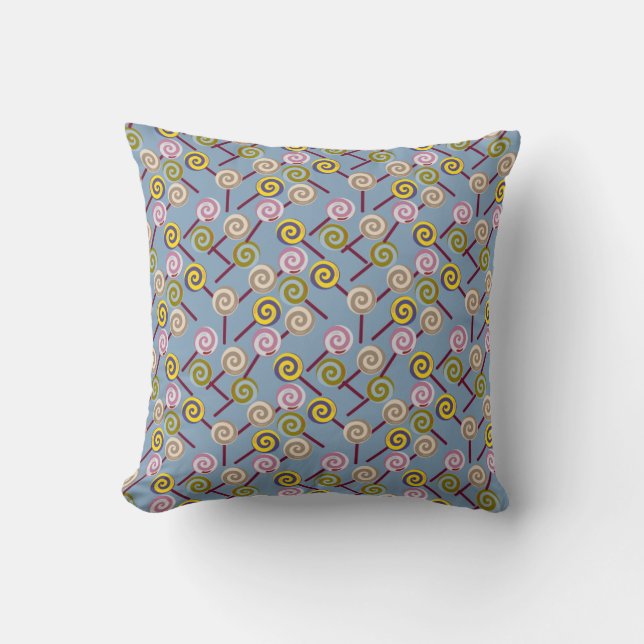 Candy pattern | Lollies pattern | lollipop 3 Cushion (Front)