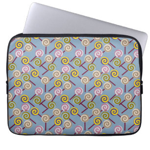 Candy pattern Lollies pattern lollipop 3 Laptop Sleeve