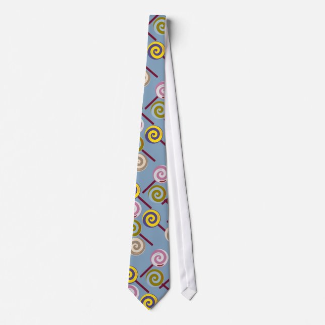 Candy pattern | Lollies pattern | lollipop 3 Tie (Front)