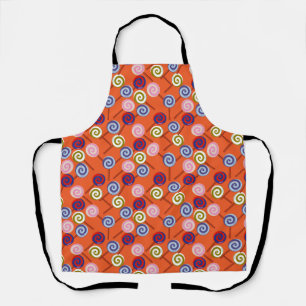 Candy pattern Lollies pattern lollipop 42 Apron