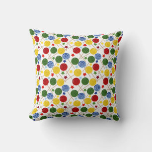 Candy pattern Lollies pattern lollipop 43 Cushion