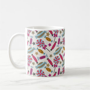 Candy pattern Lollies pattern lollipop 45 Coffee Mug