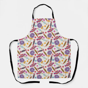 Candy pattern   Lollies pattern   lollipop 46 Apron