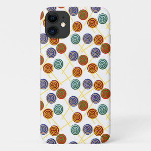 Candy pattern   Lollies pattern   lollipop 47 iPhone 11 Case