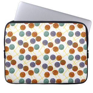 Candy pattern Lollies pattern lollipop 47 Laptop Sleeve