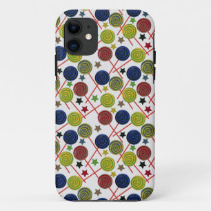 Candy pattern Lollies pattern lollipop 48 iPhone 11 Case