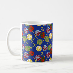 Candy pattern Lollies pattern lollipop 4 Coffee Mug