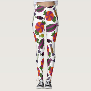 Candy pattern   Lollies pattern   lollipop 51 Leggings