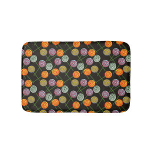 Candy pattern Lollies pattern lollipop 52 Bath Mat