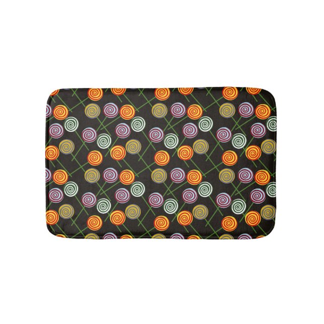 Candy pattern | Lollies pattern | lollipop 52 Bath Mat (Front)