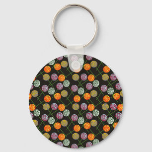 Candy pattern   Lollies pattern   lollipop 52 Key Ring