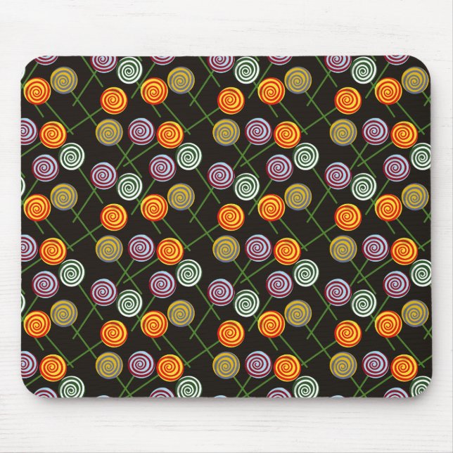 Candy pattern | Lollies pattern | lollipop 52 Mouse Mat (Front)