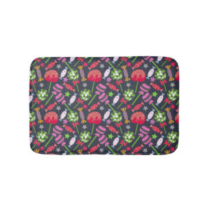 Candy pattern Lollies pattern lollipop 53 Bath Mat