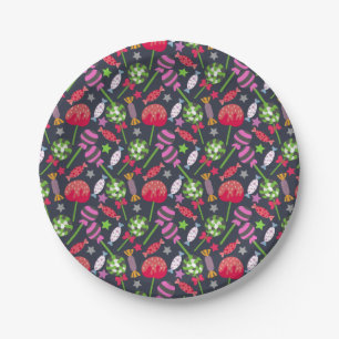 Candy pattern   Lollies pattern   lollipop 53 Paper Plate