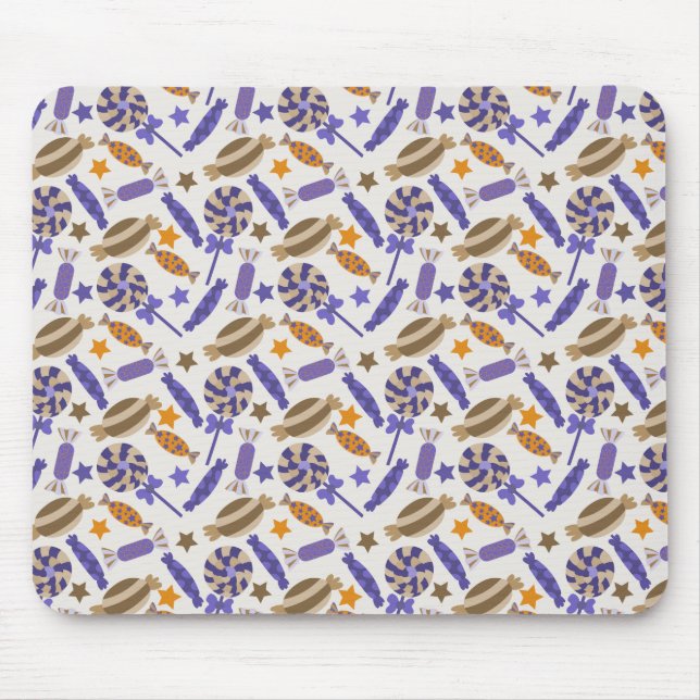 Candy pattern | Lollies pattern | lollipop 57 Mouse Mat (Front)