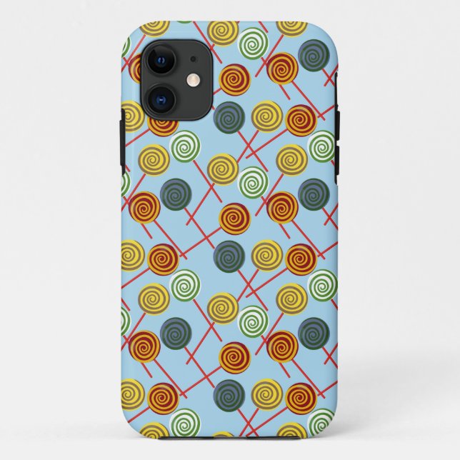 Candy pattern | Lollies pattern | lollipop 5 Case-Mate iPhone Case (Back)