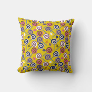 Candy pattern Lollies pattern lollipop 60 Cushion