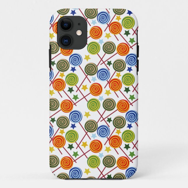 Candy pattern | Lollies pattern | lollipop 61 Case-Mate iPhone Case (Back)