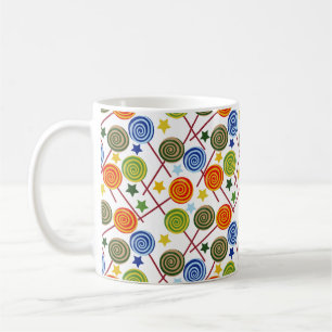 Candy pattern   Lollies pattern   lollipop 61 Coffee Mug