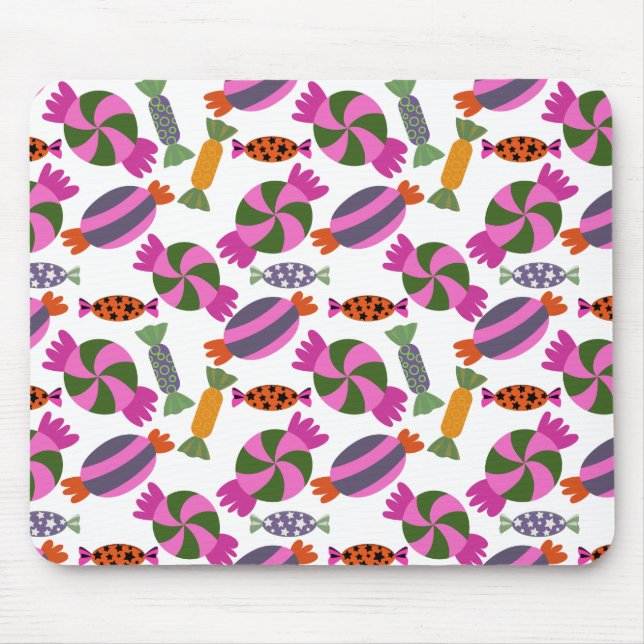Candy pattern | Lollies pattern | lollipop 6 Mouse Mat (Front)