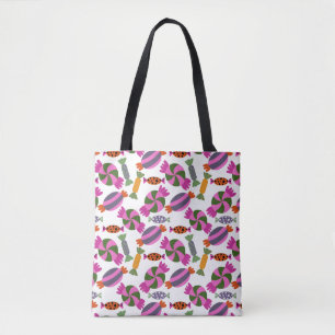 Candy pattern Lollies pattern lollipop 6 Tote Bag