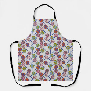 Candy pattern Lollies pattern lollipop 8 Apron