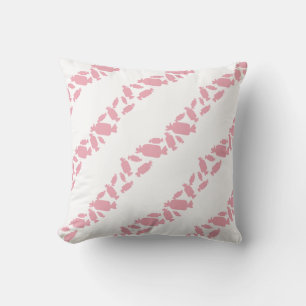 Candy Pattern Silhouette Graphic Cushion