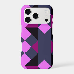 Candy Pink, Eggplant, blue, and jaguar geometric