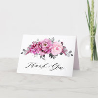 Candy Pink Elegant Ivory Bridal Shower