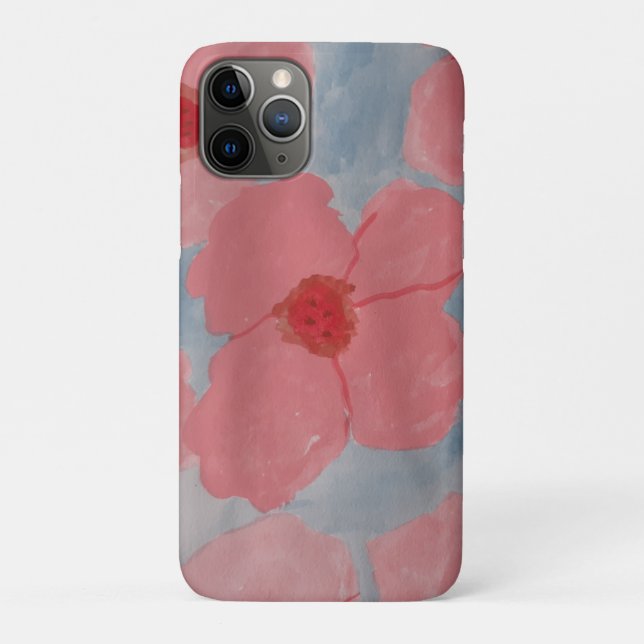 Candy Pink Flowers Case-Mate iPhone Case (Back)