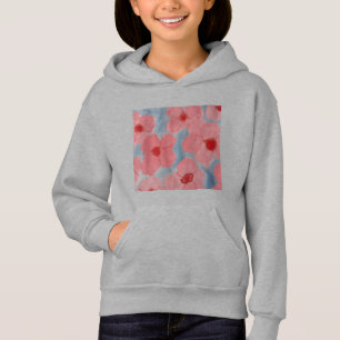 Candy Pink Flowers Hoodie