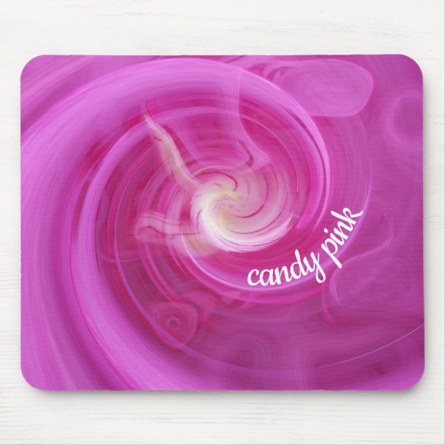 candy pink mouse mat (Front)