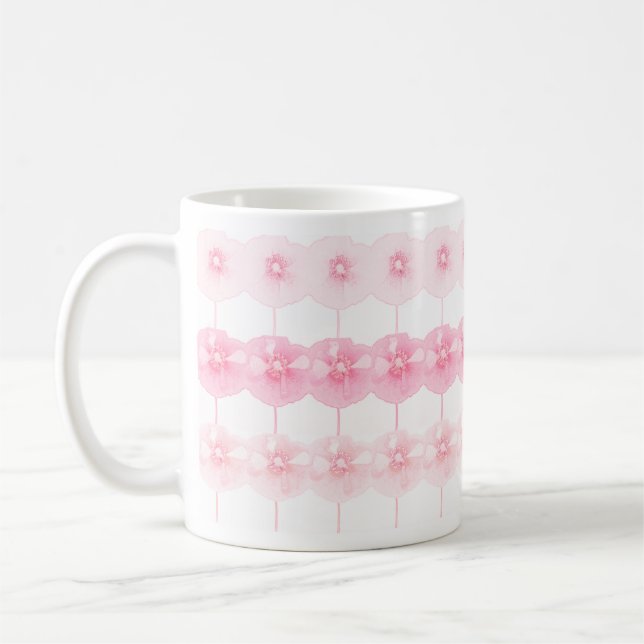 Candy pink poppies ... mug (Left)
