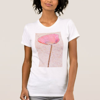 Candy pink poppy T-Shirt