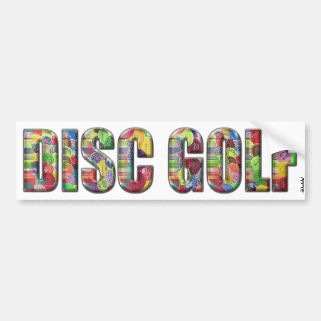 Candy Plastic Bumper Sticker (Front)