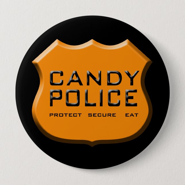 Candy Police Badge (Front)