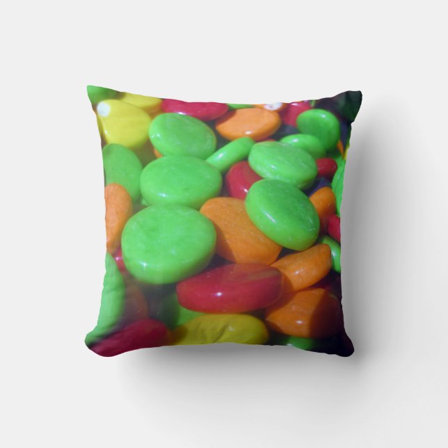 Candy Polyester Throw Pillow, Throw Pillow 16" x 1 (Front)