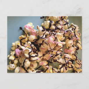 Candy Popcorn Postcard